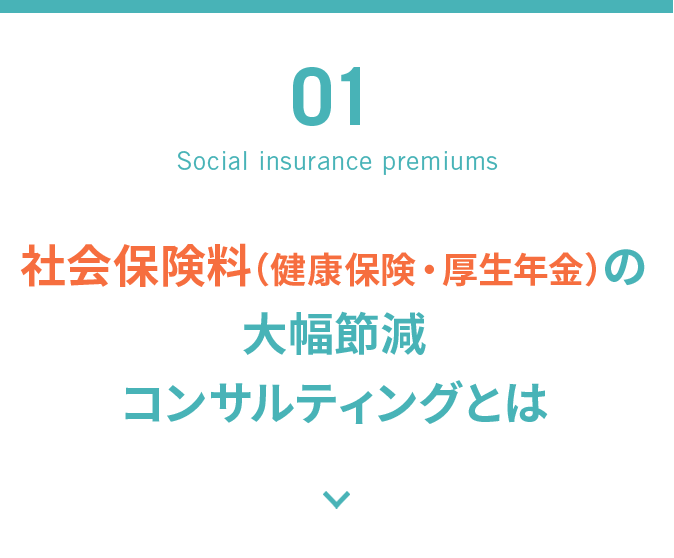 社会保険料（健康保険・厚生年金）の大幅節減コンサルティングとは