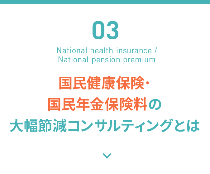 国民健康保険･国民年金保険料の大幅節減コンサルティングとは